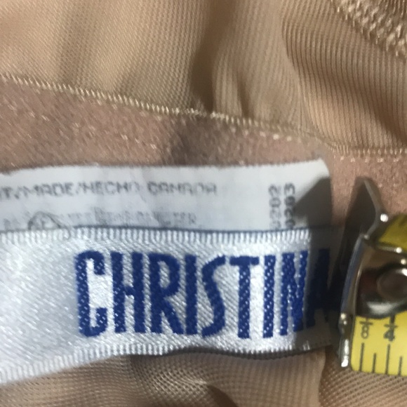 Christina Vintage Swimsuit One Piece Pink Floral Woman Size 14 Great condition - Picture 6 of 8